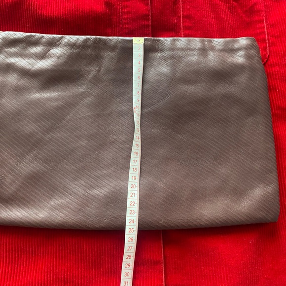 Leather Clutch Paola Del Lungo - Picture 10 of 10